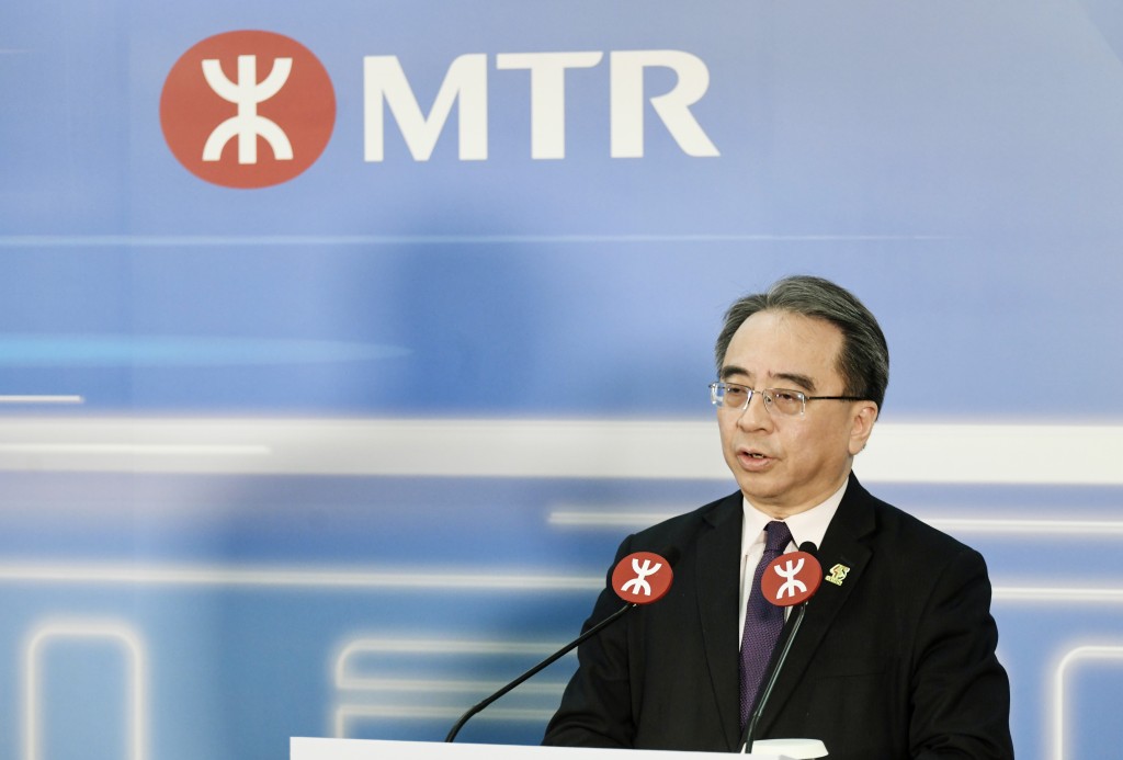 港鐵行政總裁金澤培。資料圖片 港鐵行政總裁金澤培。資料圖片