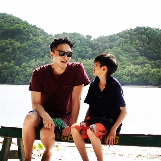 父子感情一直很好。