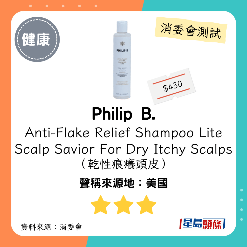 Philip B. Anti-Flake Relief Shampoo Lite Scalp Savior For Dry Itchy Scalps