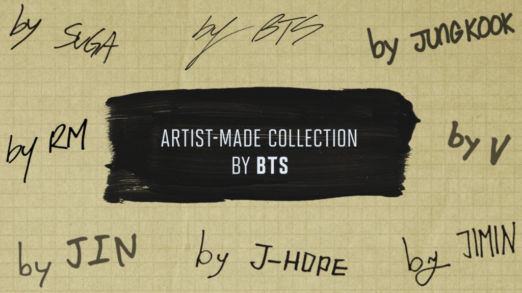 ARTIST-MADE COLLECTION BY BTS系列。
