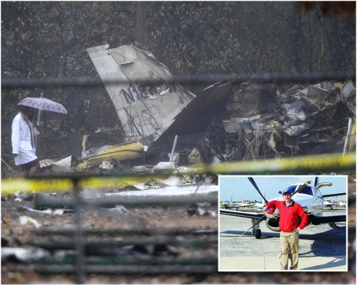 其中一名死者叫陈玮(小图)是当地商翔实业创办人兼行政总裁。AP/网图 