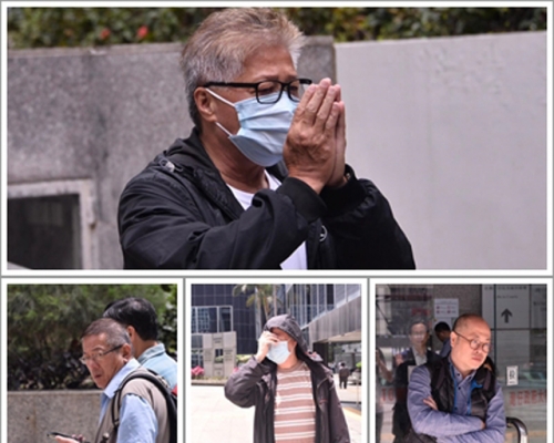 五名被告依次為蘇永耀（上圖）、曾國偉（下左）、蘇永華（下中）、蘇國忠（下右）及盧志強。