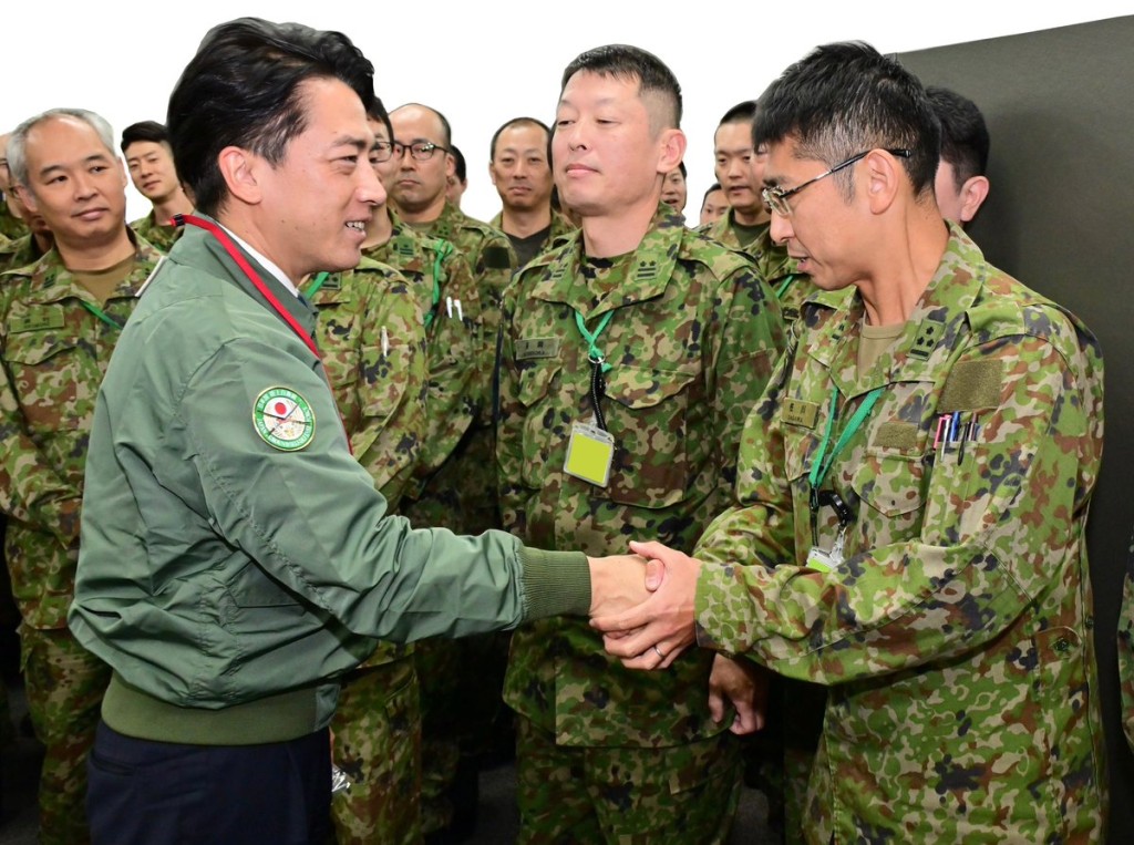 日本防衞大臣小泉進次郎曾到訪朝霞基地。X@JGSDF_pr 日本防衞大臣小泉進次郎曾到訪朝霞基地。X@JGSDF_pr