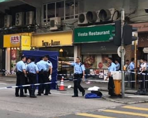 老翁當場死亡