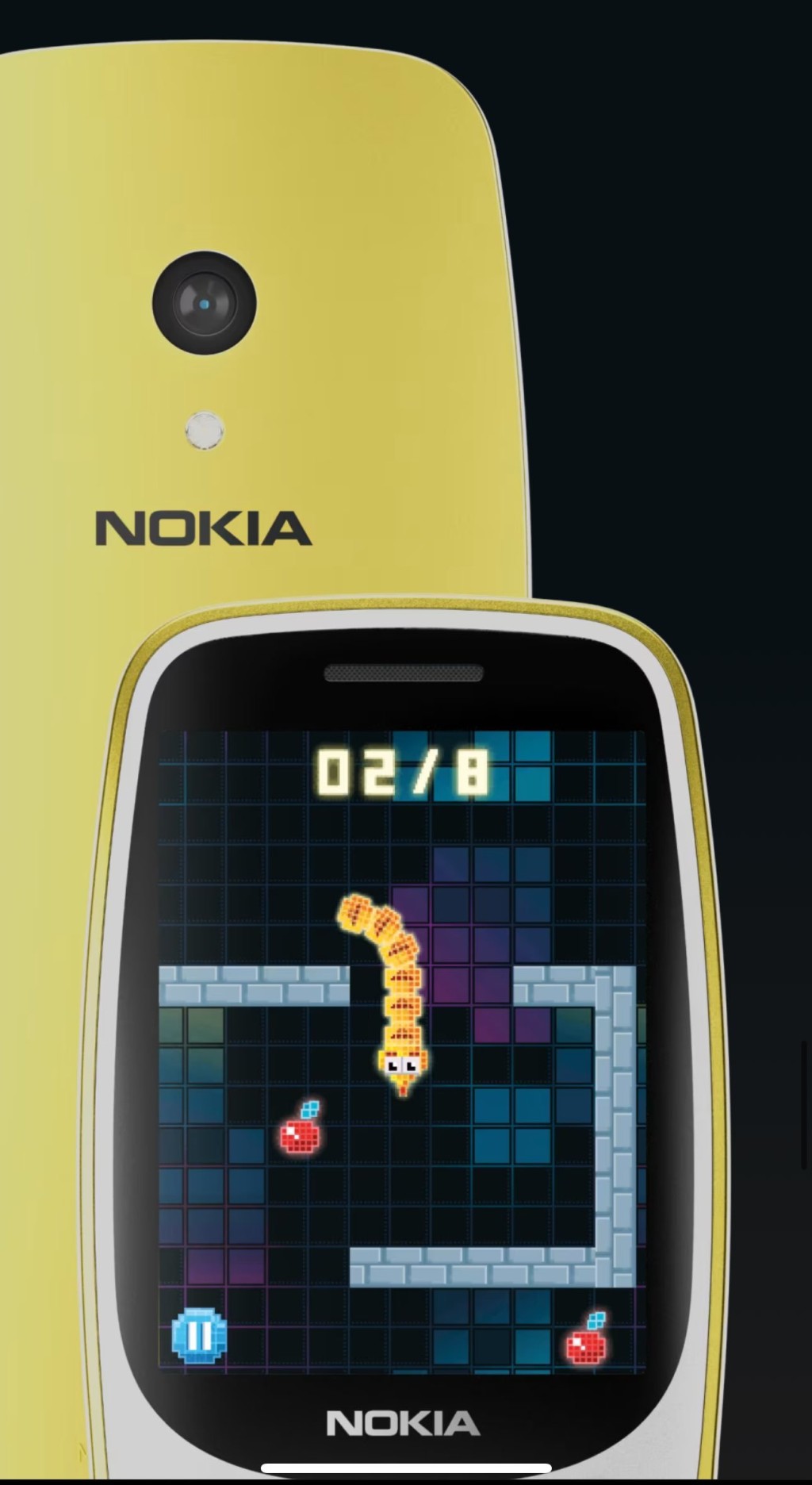 贪食蛇是诺基亚手机经典游戏。