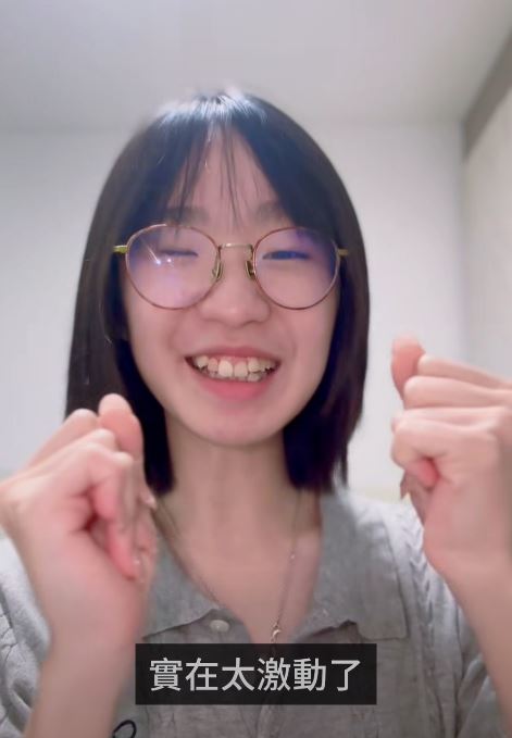 Susan激動表示，見到黎家盈成為香港第一位進入太空的航天員，和所有香港年輕人一樣，感到驕傲和振奮。影片擷圖