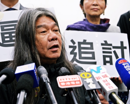 梁國雄指行管會決定不合理。資料圖片