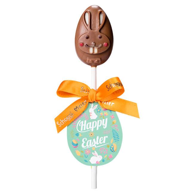 Schoggi Meier復活節朱古力——Egg and Bunny Popping Milk Chocolate Lollipop