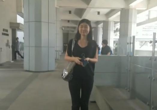 曾荫权案，灵活联系（香港）有限公司的前高级客户总监史慧敏。黄显晴摄