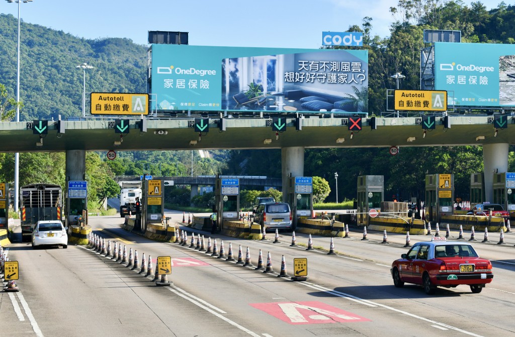 梁世豪称现时大榄隧道在繁忙时段有容量可以好好利用。资料图片