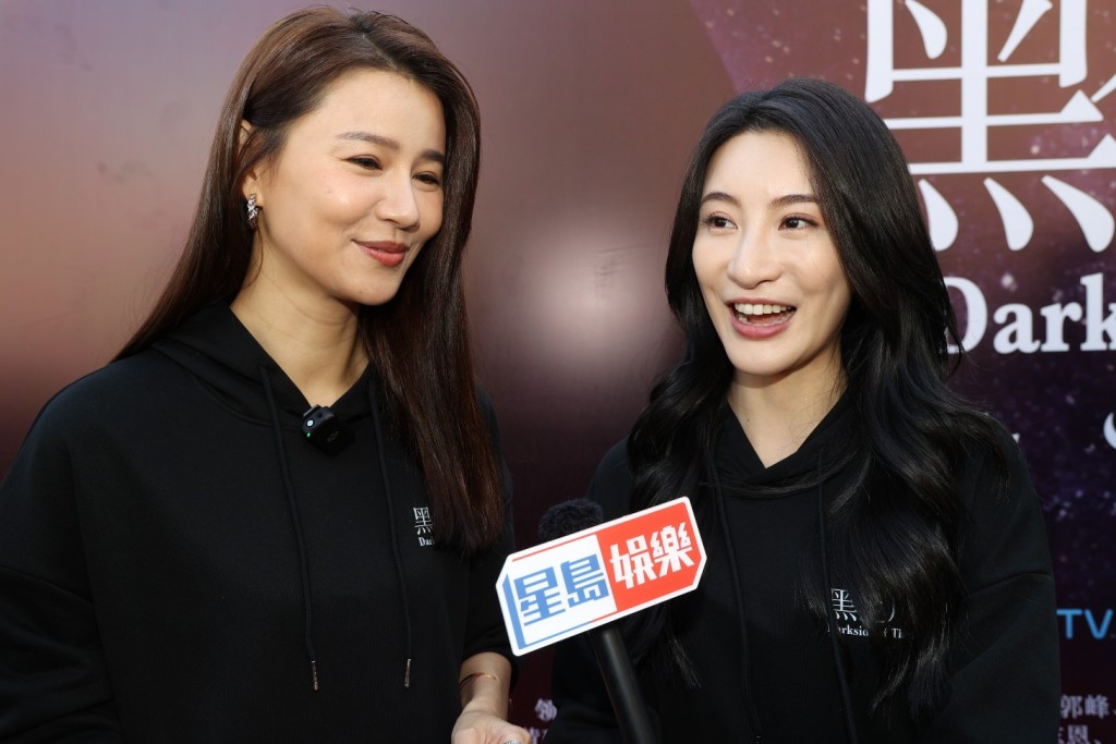 黄翠如表示今次首次与杨茜尧合作，心情紧张。