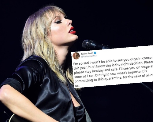 Taylor Swift雖然傷心,但清楚取消世巡是正確決定。