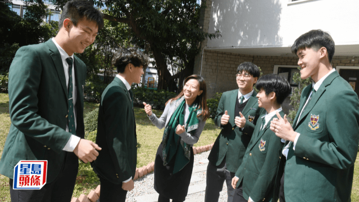 周子詩表示,VIA課程有助學生了解他人需要,並思考如何透過行動幫助別人。 何健勇攝