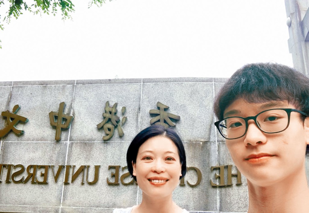 對於兒子情況有好轉,彭太形容「心情好番好多」。
