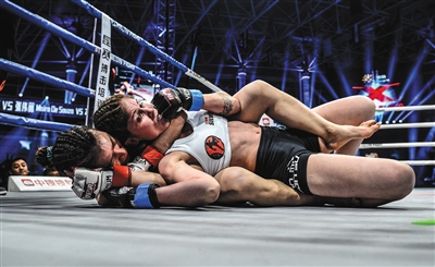 綜合格鬥運動(MMA Sports)愈來愈受歡迎。新華社