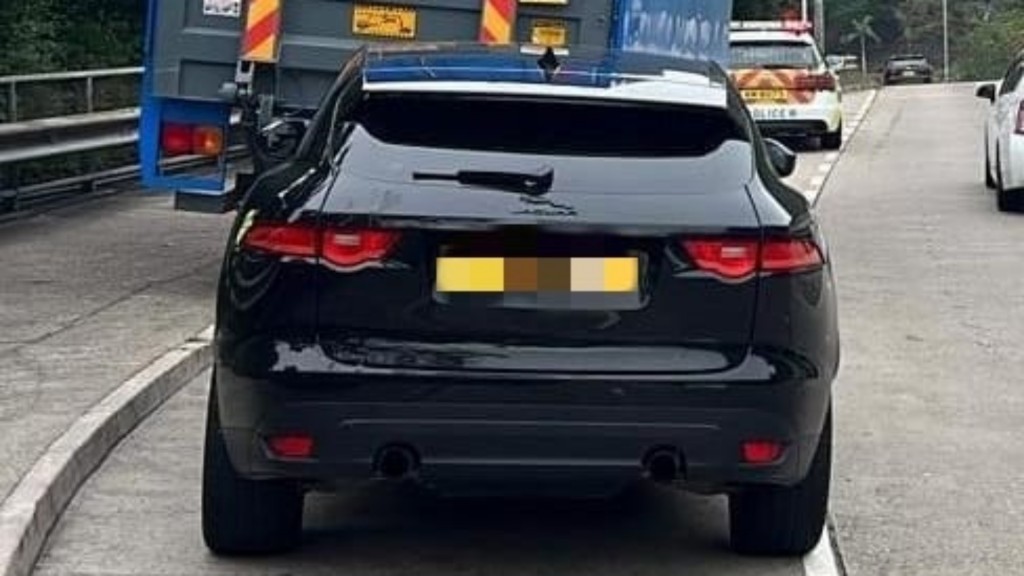 涉案車輛。圖:警方提供