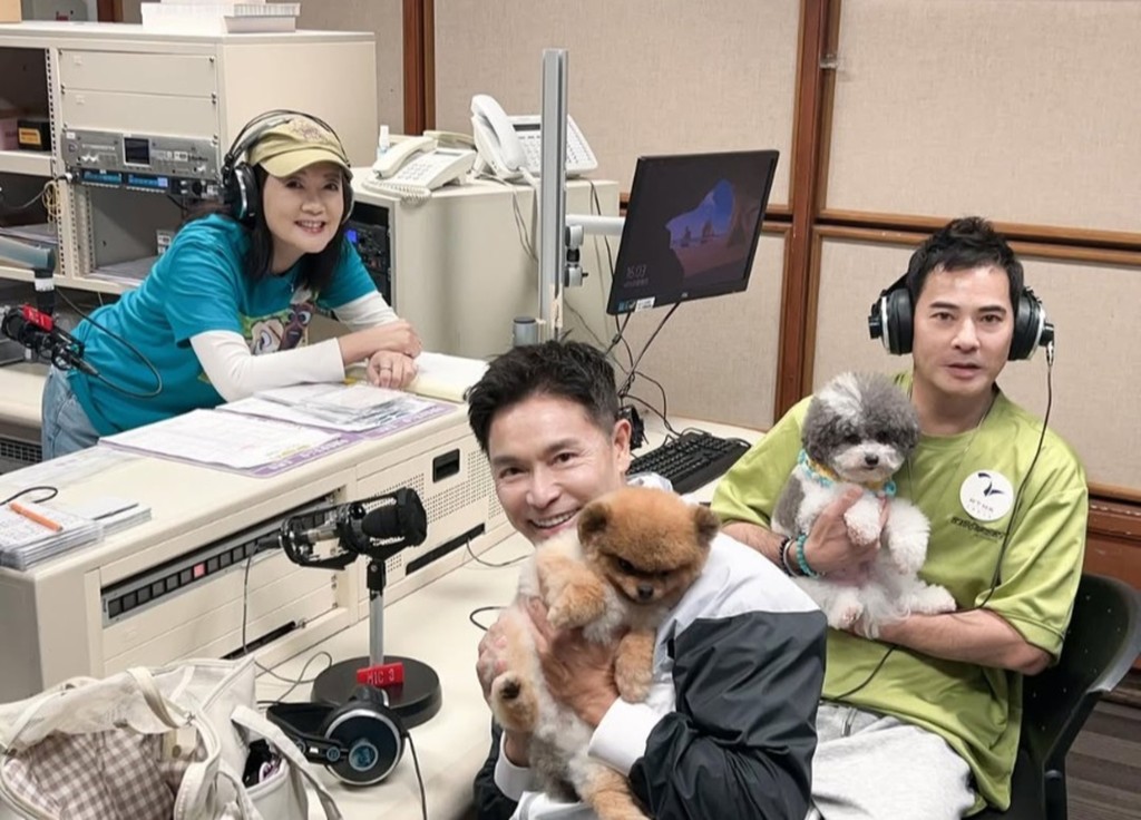刘倩怡主持电台节目《有尾相伴》，更请来郭晋安、黄智贤等嘉宾齐来推广动物权益。