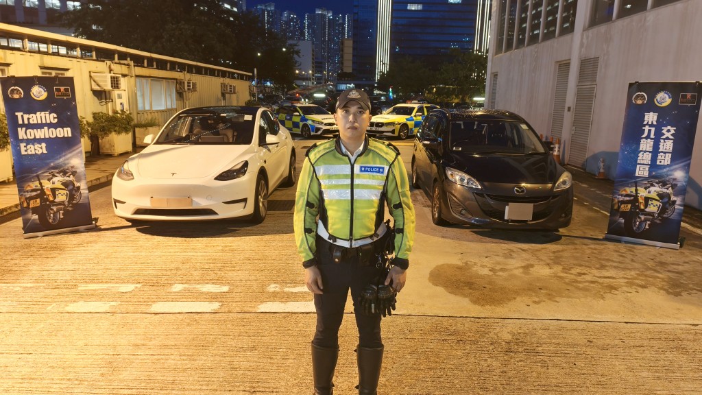 東九龍總區交通部執行及管制組督察何健邦。