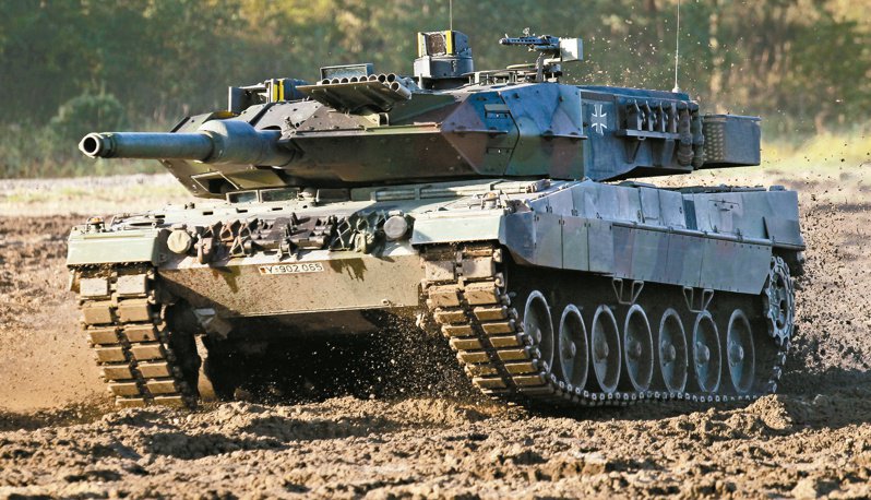 德國豹2坦克。