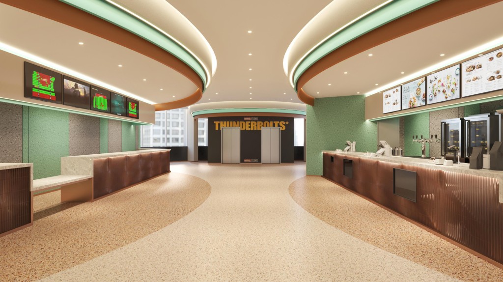 CineArt Hollywood 戲院正門。 CineArt Hollywood 戲院正門。
