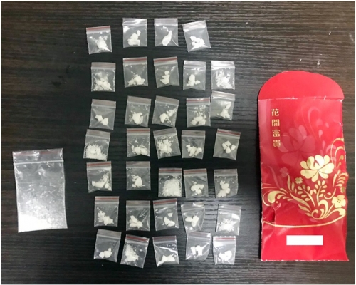行動中檢獲的部分證物。