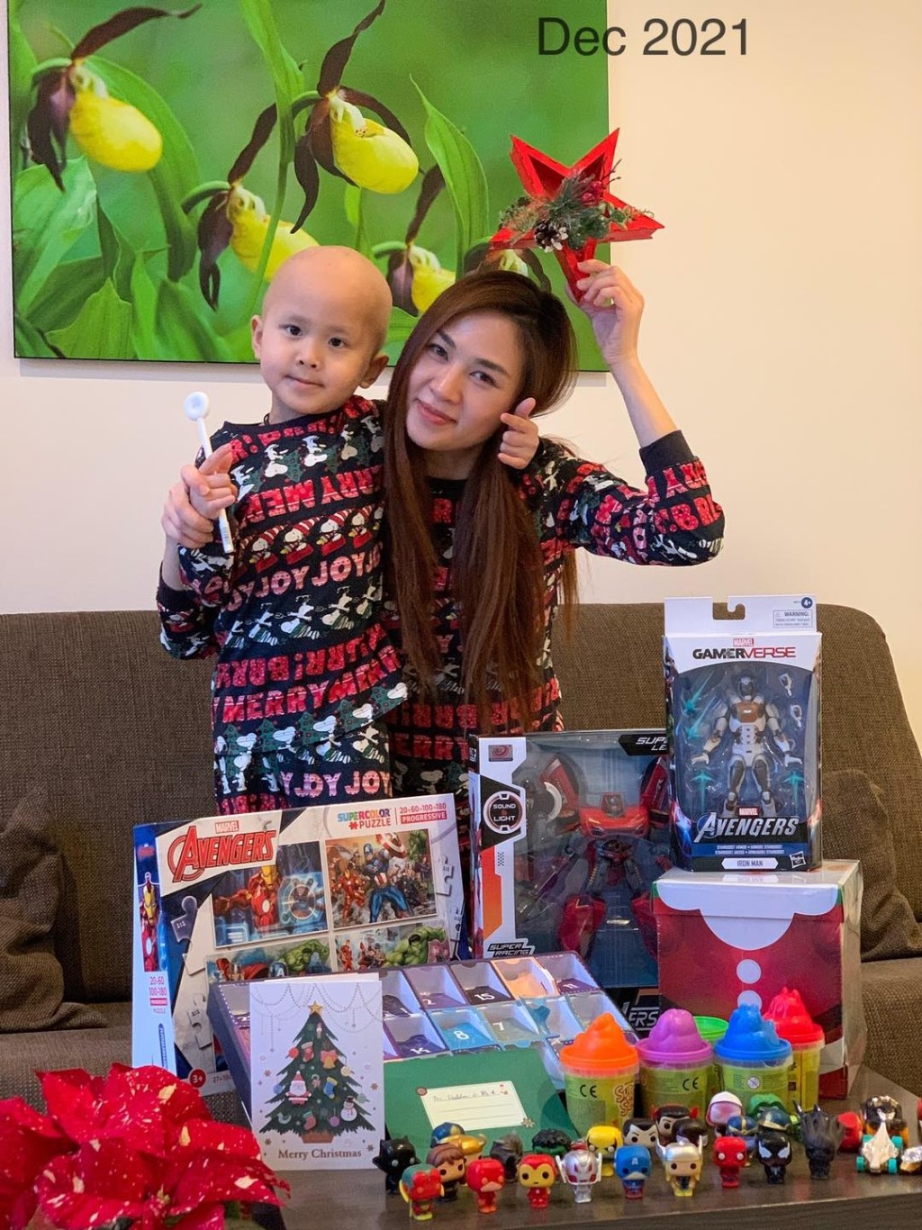 Sheldon永遠存在於媽媽心中。（圖片來源：Facebook@神母小戰士Sheldon）