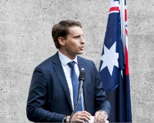 保守派國會議員海斯迪(Andrew Hastie)被中國拒入境。網上圖片