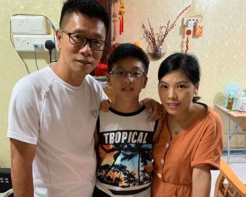 堅哥獲網民送上祝賀。堅哥facebook圖片