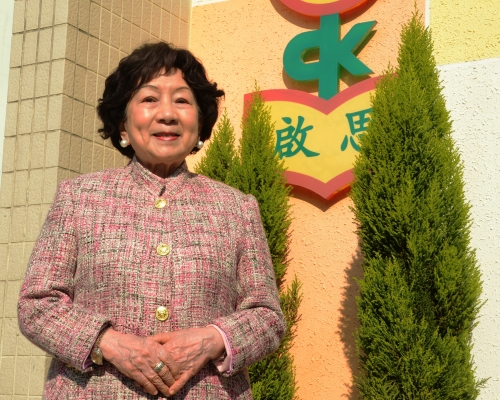 啓思幼兒園創辦人陸趙鈞鴻。 資料圖片