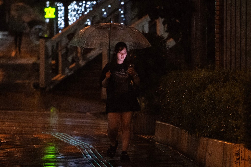 關東地區料雨勢持續。法新社 關東地區料雨勢持續。法新社