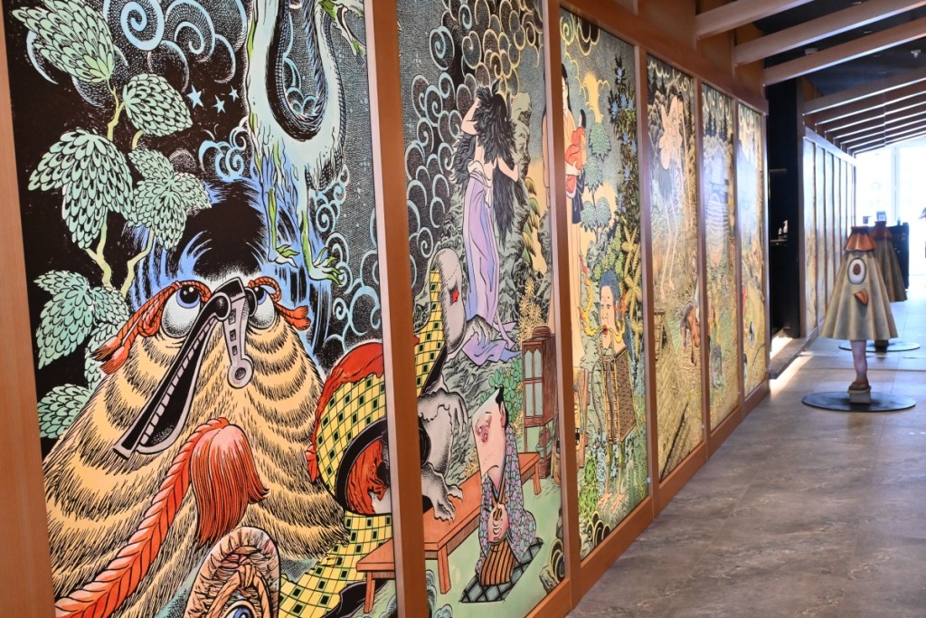 中環新餐廳妖怪Yokai，是全球首間以日本漫畫家水木茂經典作品《妖怪大圖鑑》為主題的日本菜新餐廳。