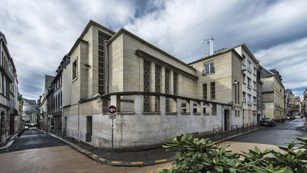 卢昂犹太教堂外观。  Synagogues 360