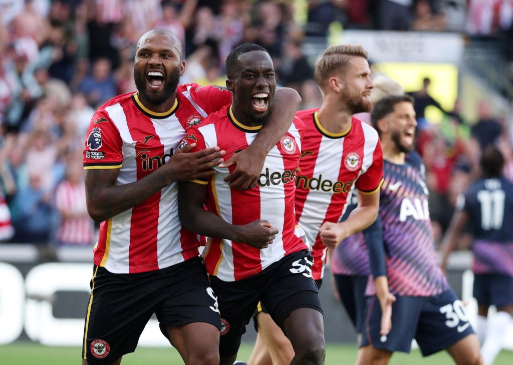 賓福特3：0熱刺。路透社
