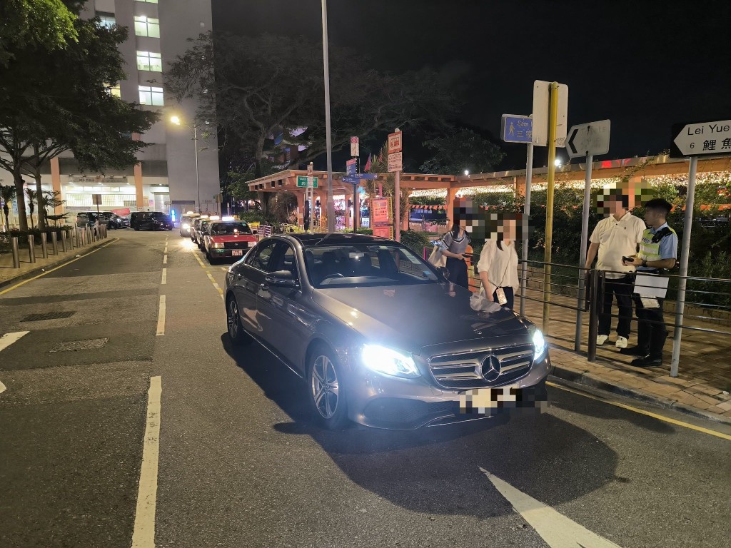 警東九龍打擊超速及酒駕共拘捕6名司機。警方圖片 警東九龍打擊超速及酒駕共拘捕6名司機。警方圖片