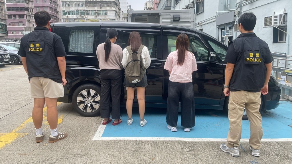 警方深水埗掃黃 拘3泰女