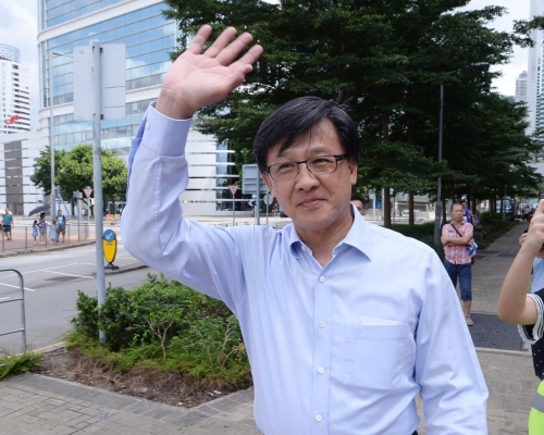 何君堯指，完全不認同任何暴力及違法行為。資料圖片