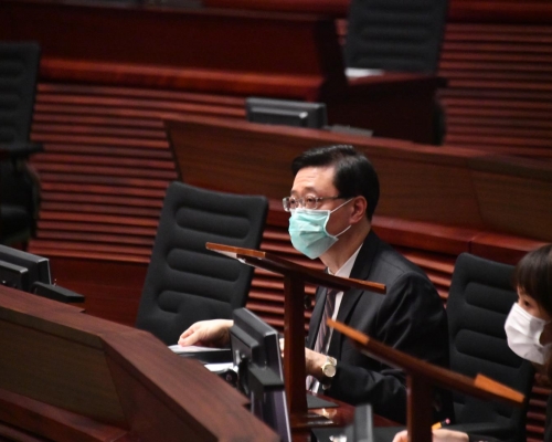 李家超指,過去5年,警員違反紀律被輕微處分的個案共有362宗。