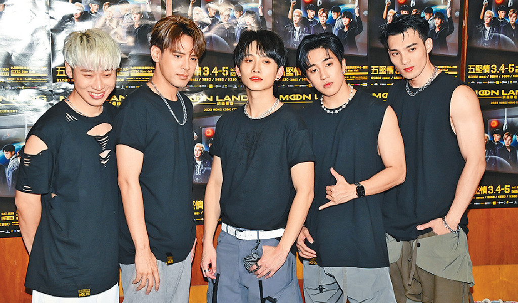 ■五堅情開心在港交到朋友。