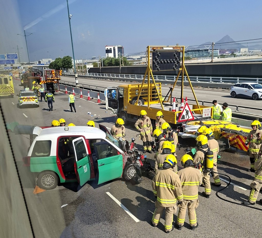 fb屯門公路塞車關注組圖片