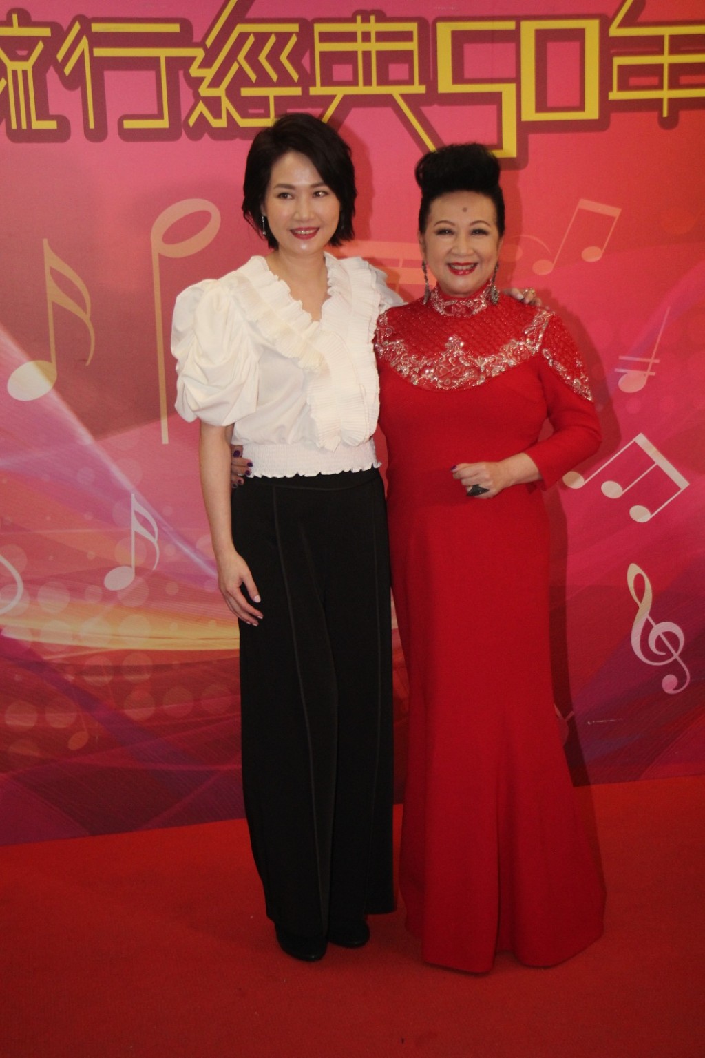 陳梅馨2021年曾現身節目《流行經典50年》錄影。