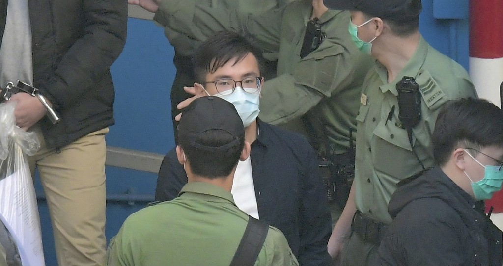 梁晃維因被控串謀顛覆國家政權罪，自2021年1月起被還柙。 資料圖片