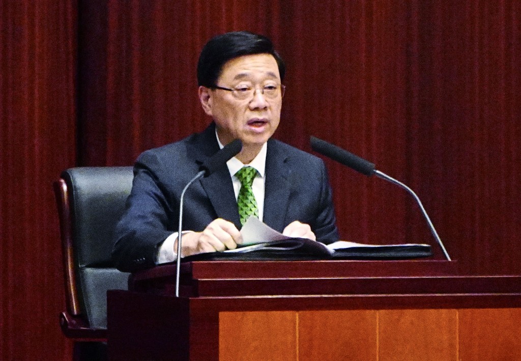 特首李家超。