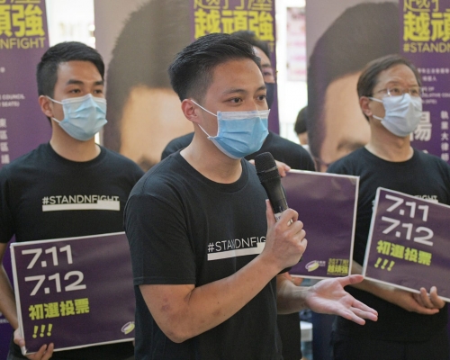 公民黨指李予信將不參加超區選舉。資料圖片