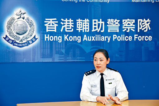 輔警支援課高級警司謝翠恩表示，今年下半年投考輔警人數飆升。