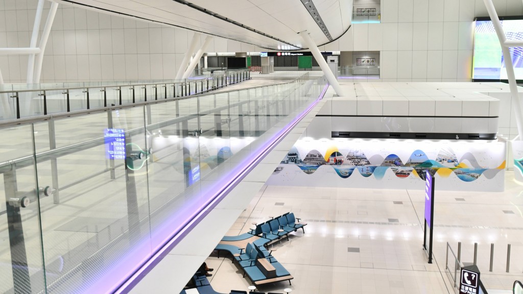 香港國際機場二號客運大樓（T2）將於5月27日正式啟用。資料圖片