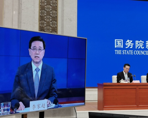 李家超。張言天攝