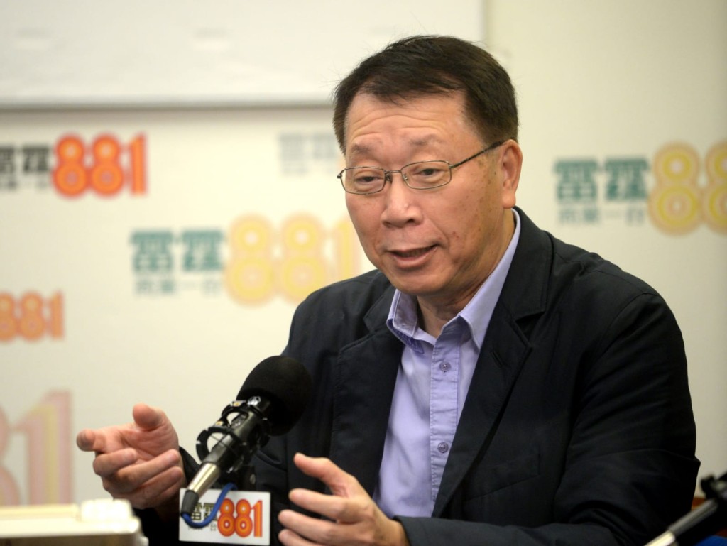 雷鼎鳴表示,香港與中國經濟關係良好,有正面動力能將香港拉出谷底。資料圖片