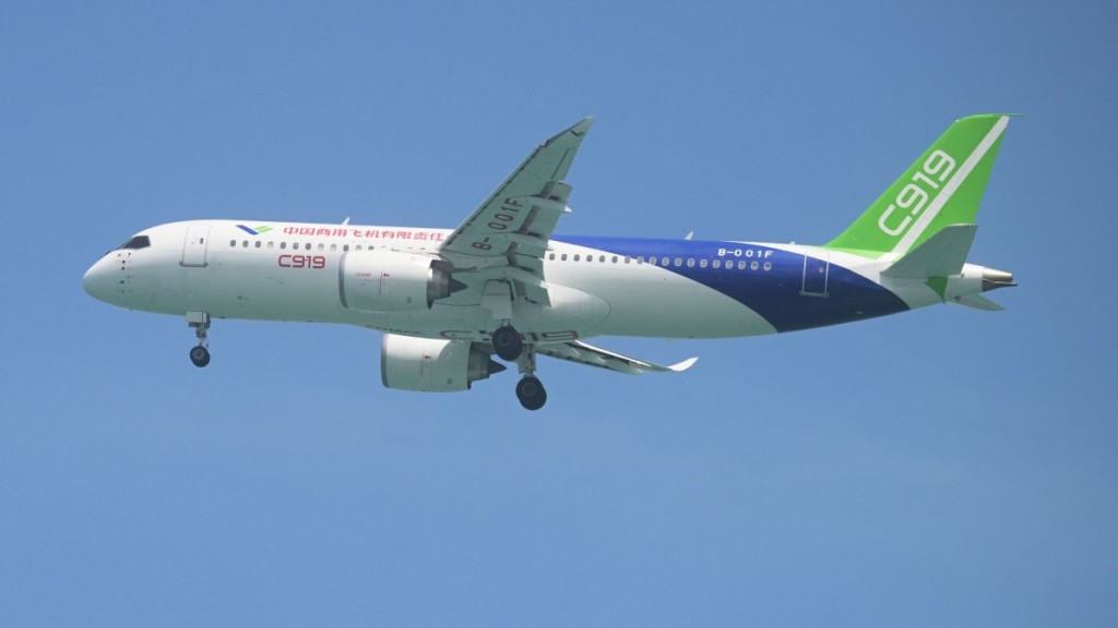 C919將執飛首條國際航線。新華社