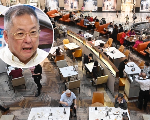 張宇人料食肆「疫苗氣泡」措施最快周四推行。 資料圖片