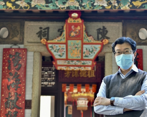 非物質文化遺產辦事處館長伍志和認為保育工作，要用現代化思想語言重新包裝傳統事物，才能吸引年輕一代，傳承下去。盧江球攝